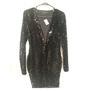 Sequin mini w/ adjustable cleavage. Tags still on.